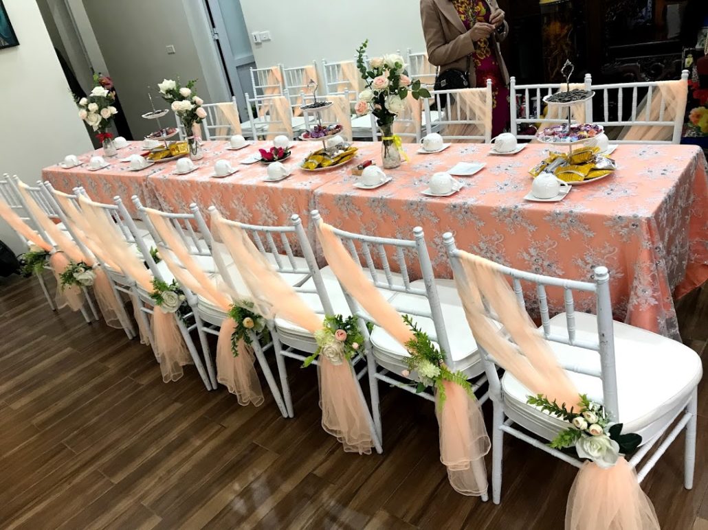 Bàn ghế tiệc cưới - Tổ chức cưới hỏi chuyên nghiệp tại TPHCM